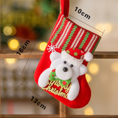 Cute Christmas Sock Ornament