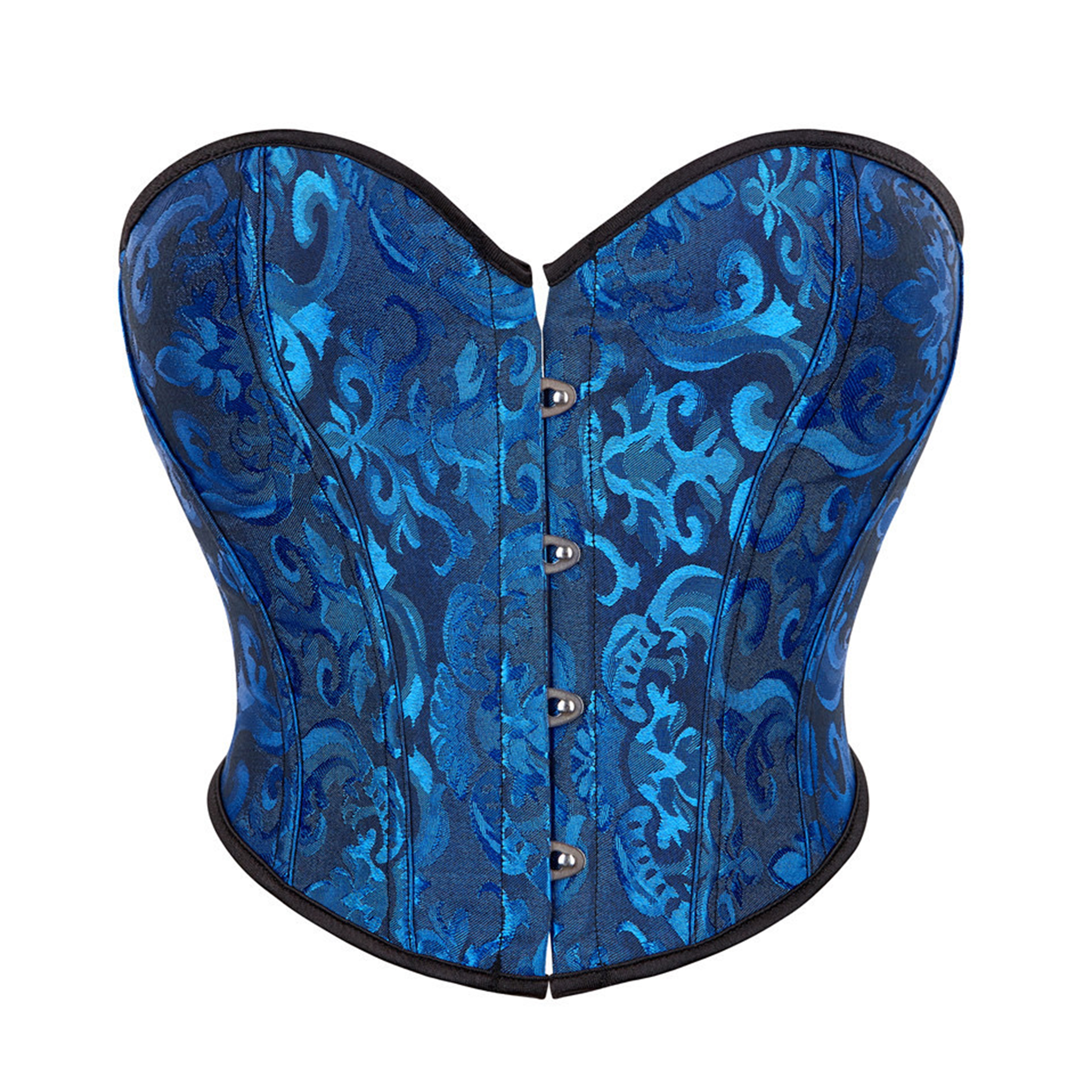 Front Button Closure Corset
