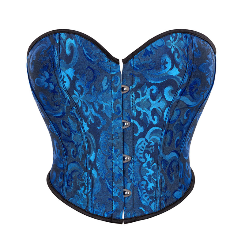 Front Button Closure Corset