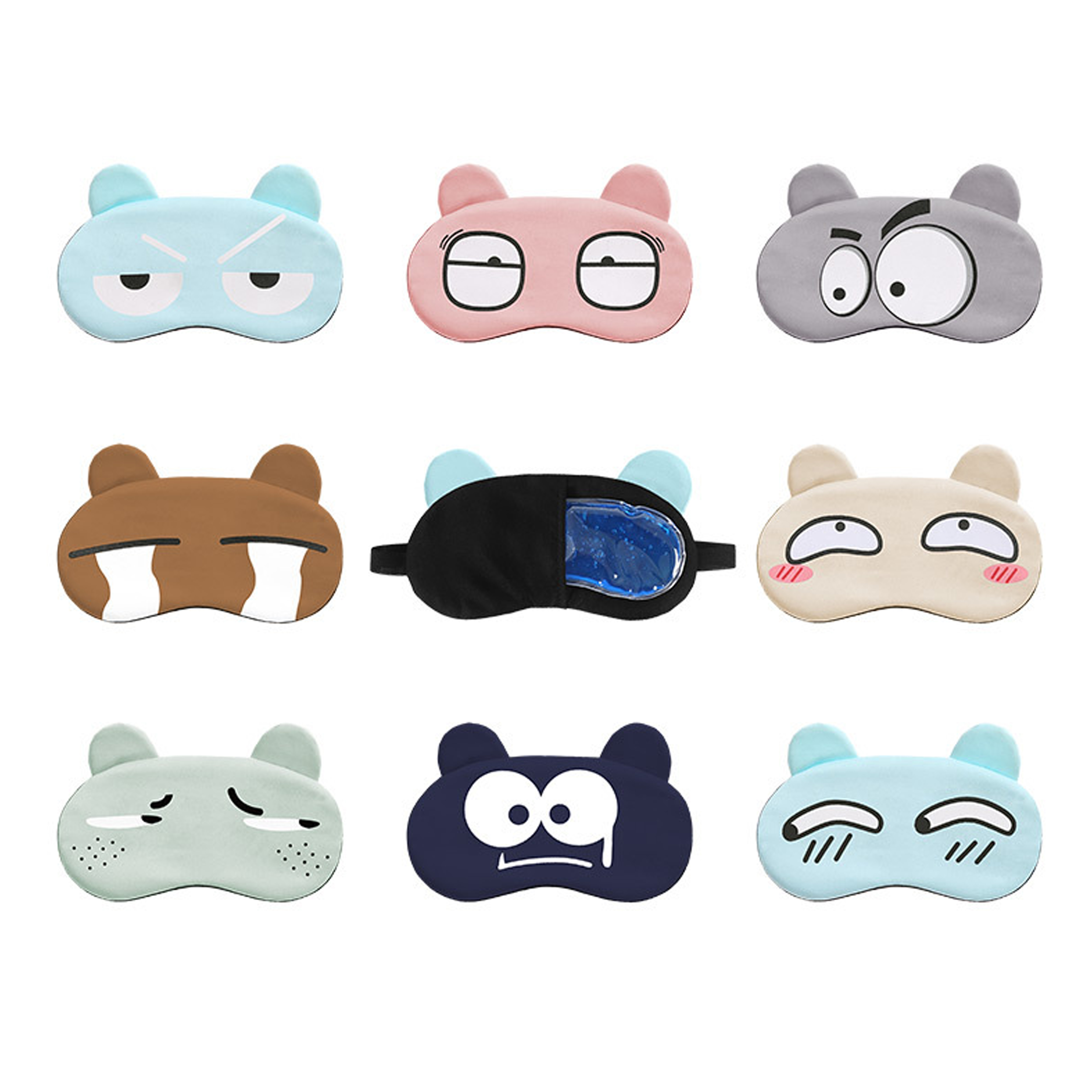 Cartoon Print Cooling Eye Mask