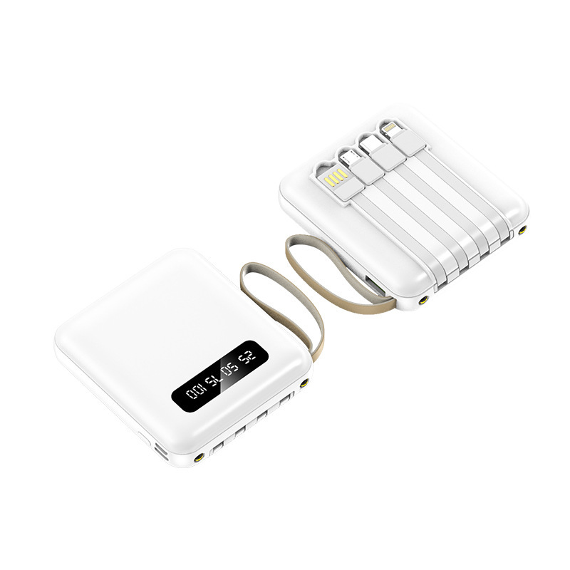Multiple-Output Power Bank with Wrist Strap