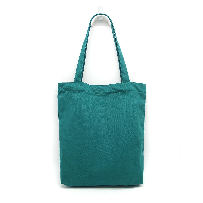 Color Print Canvas Bag with Magnetic Closure