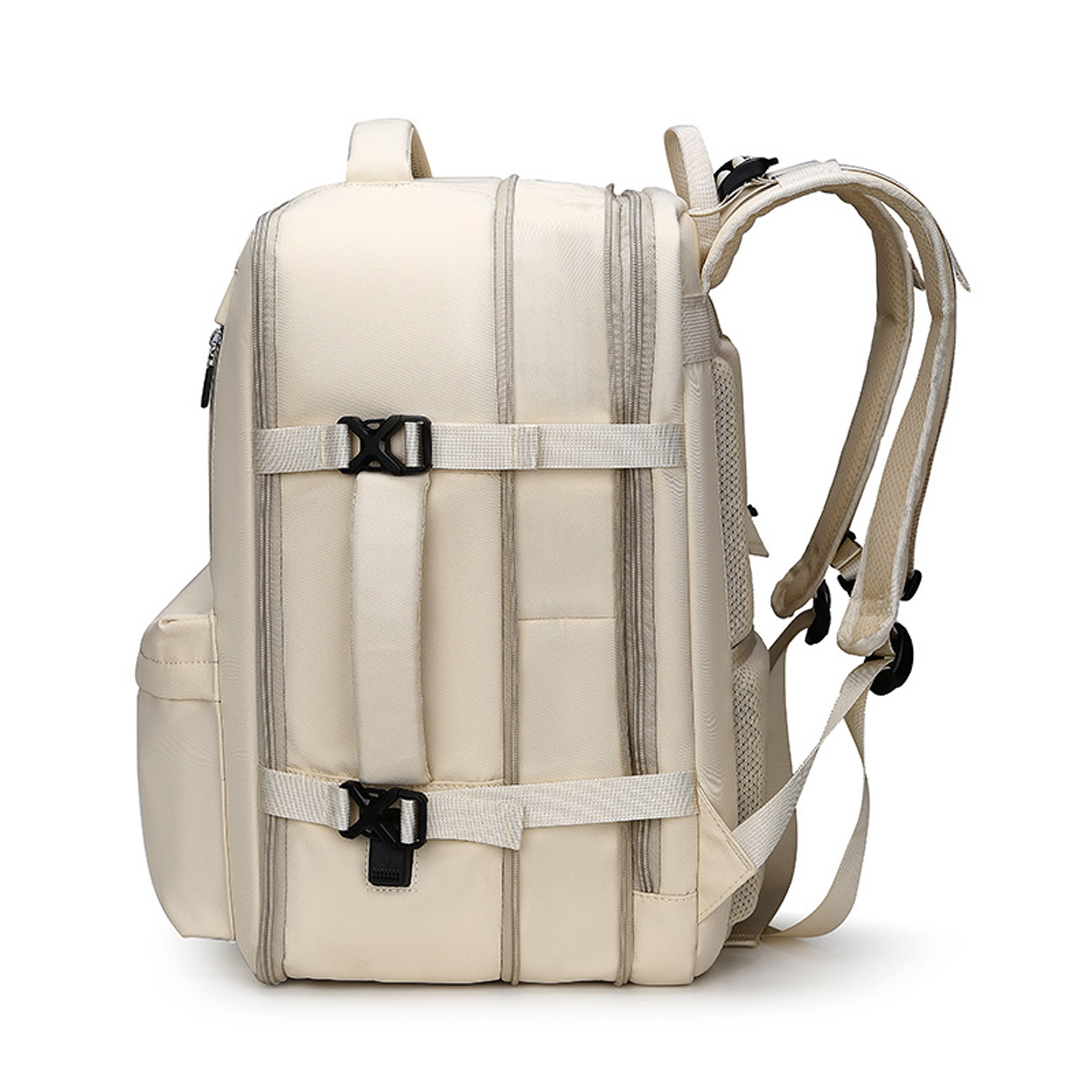 Multi-Layer Nylon Backpack