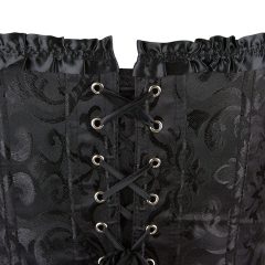 Front Zipper Closure Corset