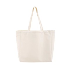 Large Size Canvas Bag with Magnetic Closure