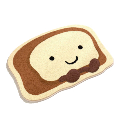 Cute Bread Pattern Floor Mat