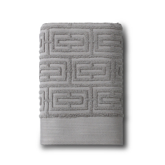 Rolling Cloud Pattern Cotton Towel