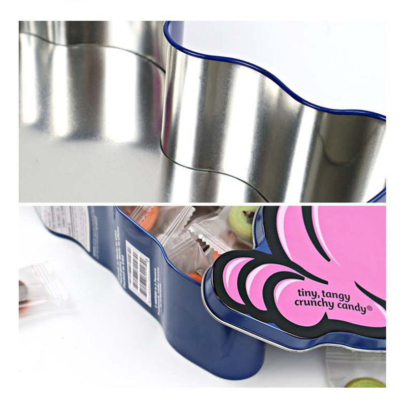 Cartoon Figure Shape Tinplate Box