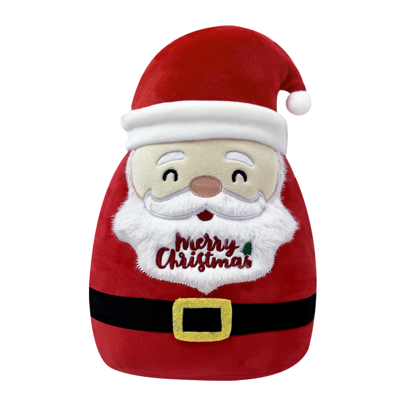 Cute Christmas Figure Throw Pillow