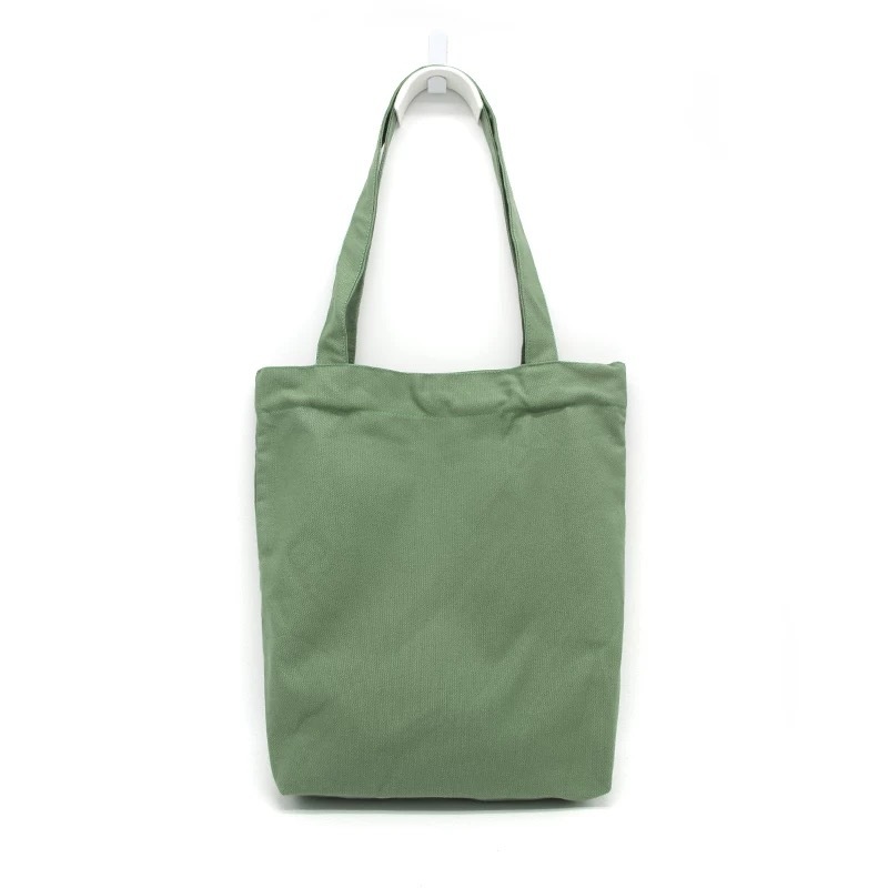 Color Print Canvas Bag with Magnetic Closure