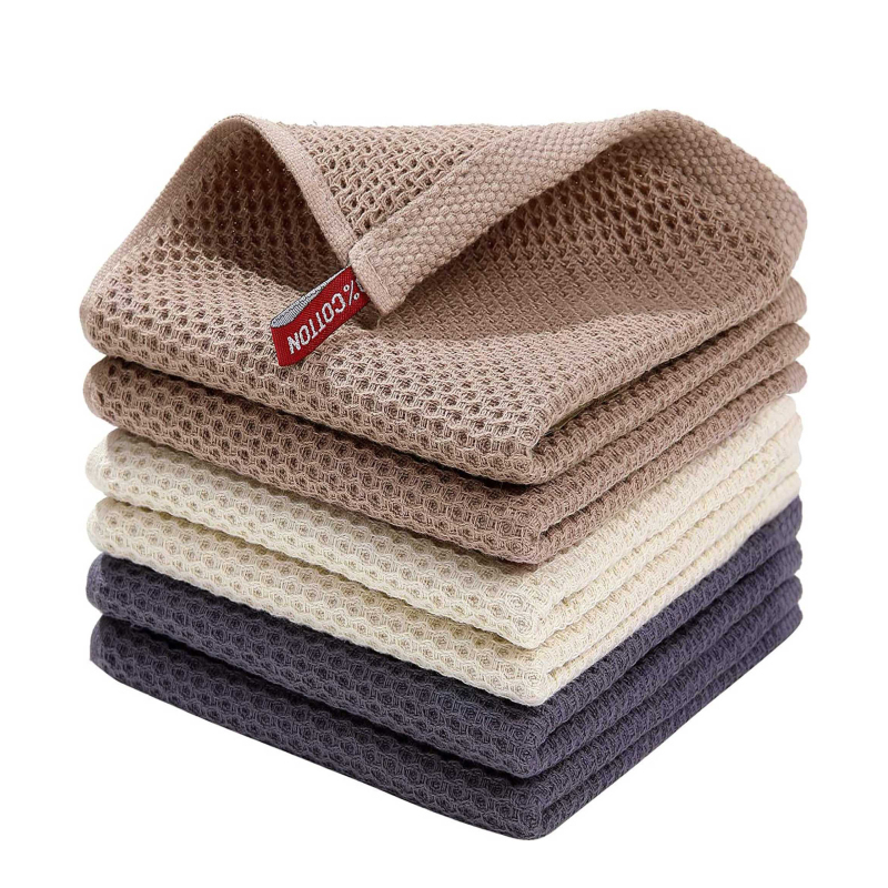 Waffle Weave Cotton Towel