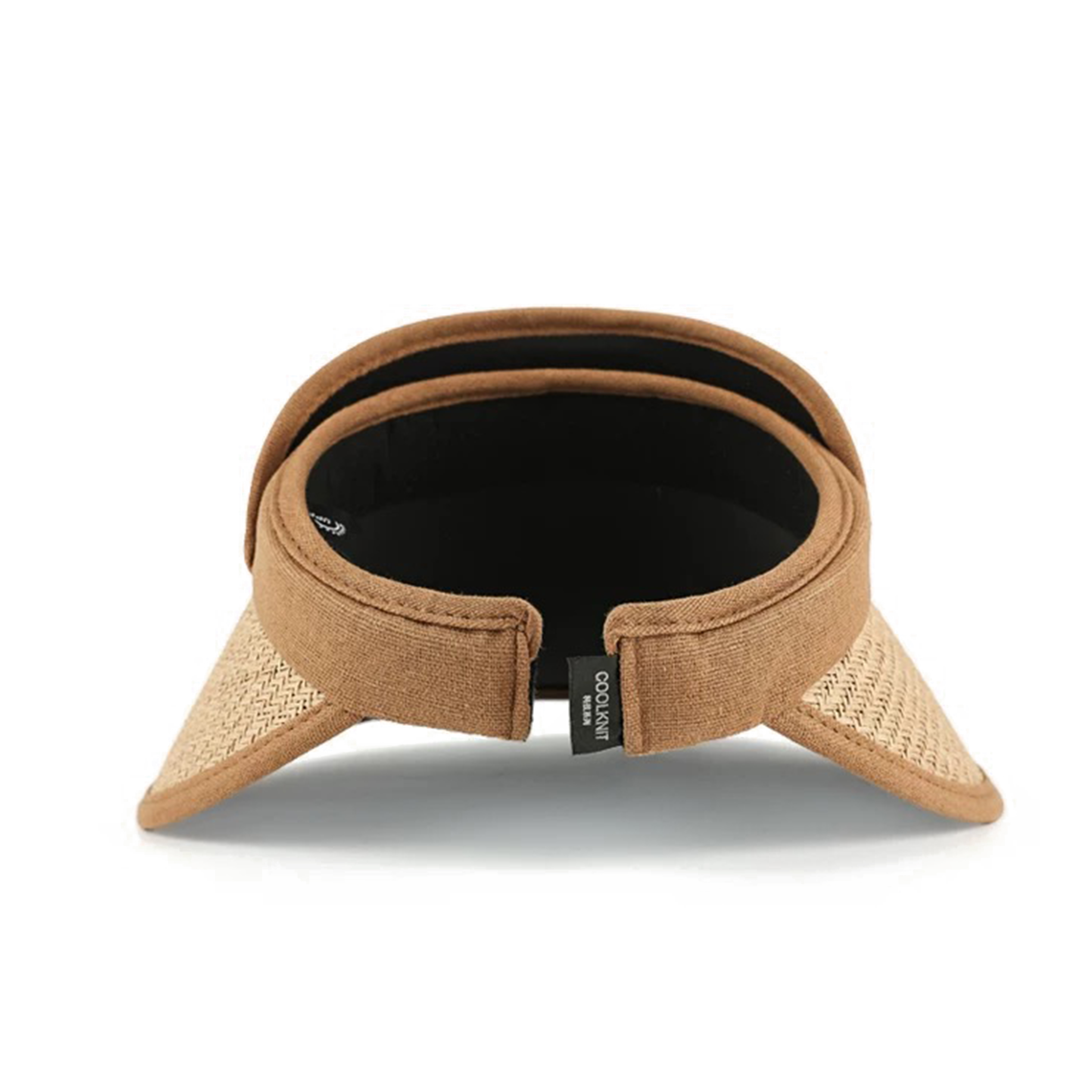 Straw Brim Sun Visor