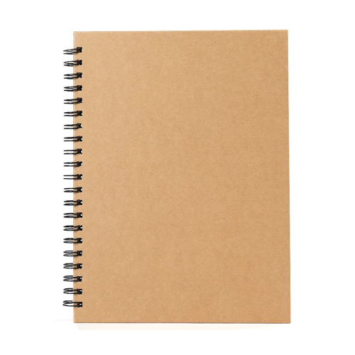 Kraft Paper Spiral Sketchbook