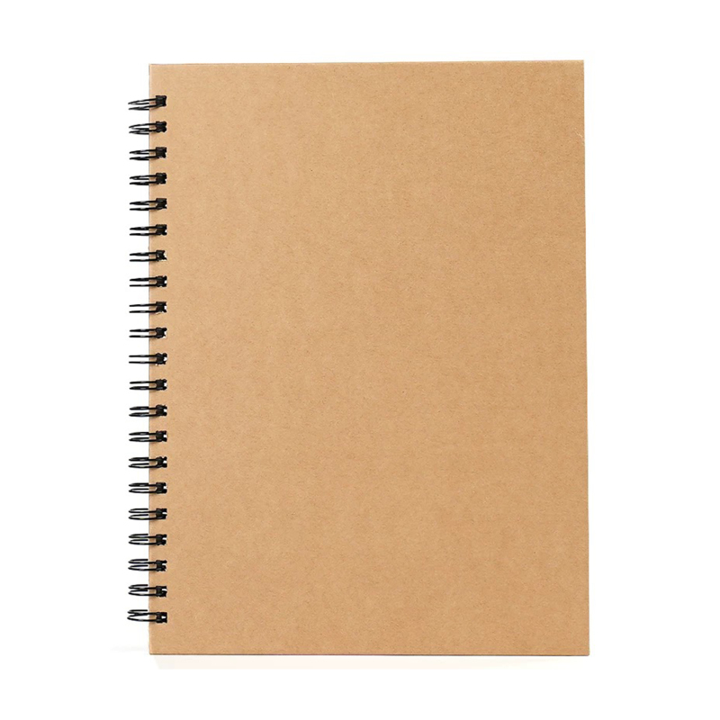 Kraft Paper Spiral Sketchbook