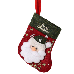Cute Christmas Sock Ornament