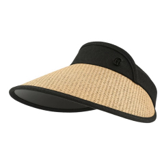 Straw Brim Sun Visor