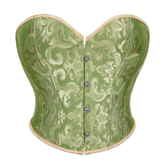 Front Button Closure Corset