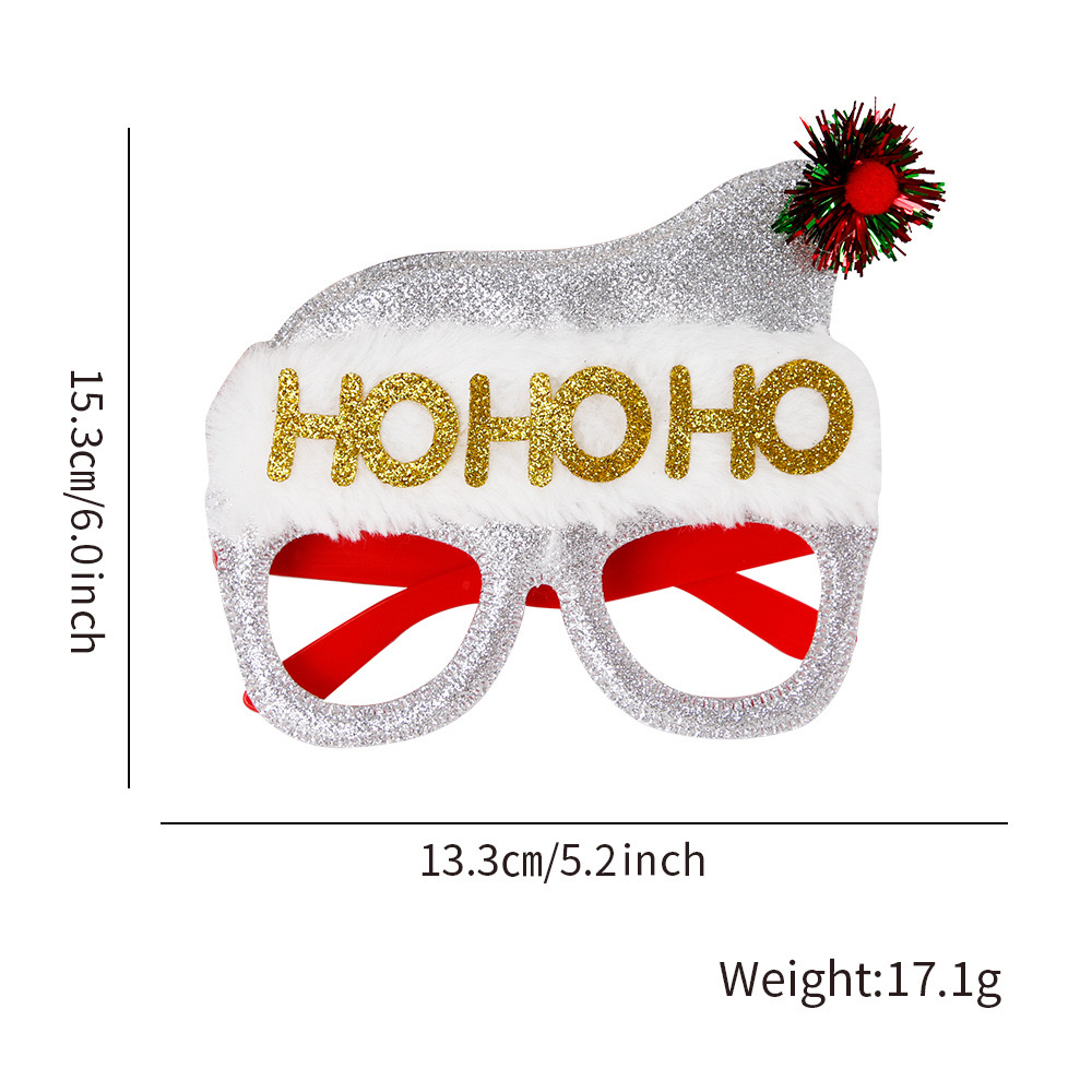 Eyeclass Frame with Christmas Ornaments