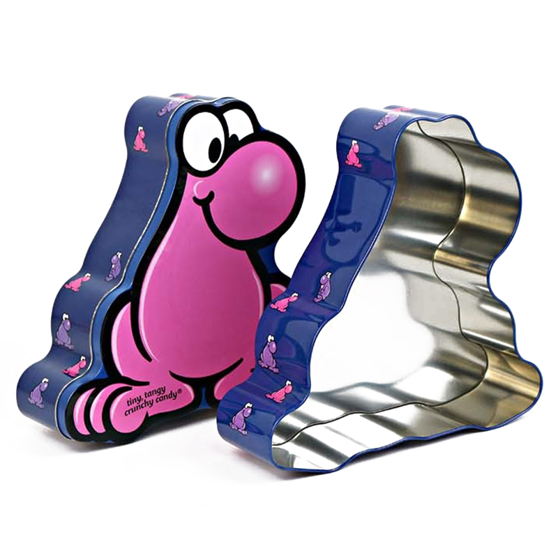 Cartoon Figure Shape Tinplate Box