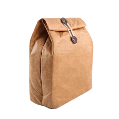 Dupont Paper Bag with String Button Closure