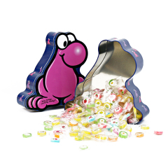 Cartoon Figure Shape Tinplate Box