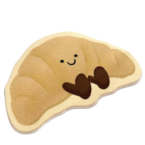 Cute Bread Pattern Floor Mat