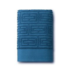 Rolling Cloud Pattern Cotton Towel