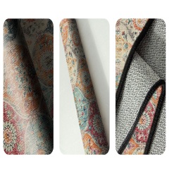 Vintage Pattern Round Floor Mat