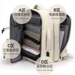 Multi-Layer Nylon Backpack