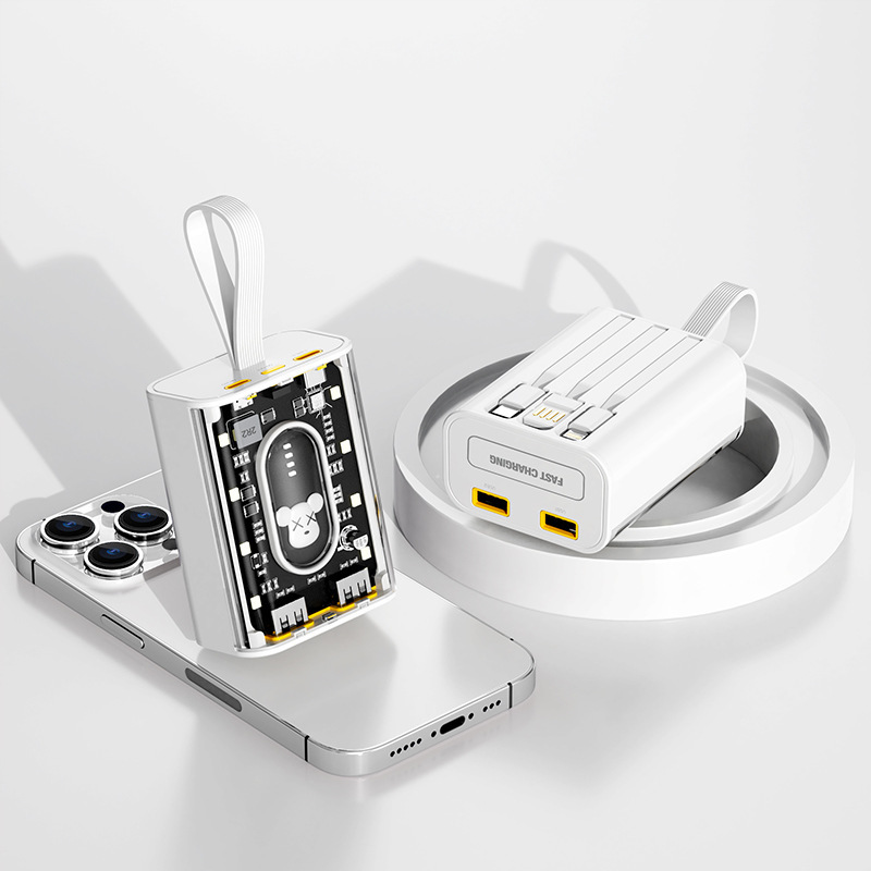 See-Through Power Bank with Night Light