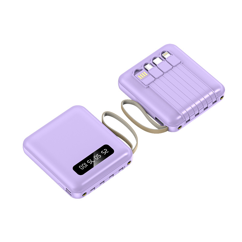 Multiple-Output Power Bank with Wrist Strap