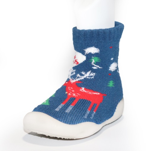 Christmas baby sock shoes
