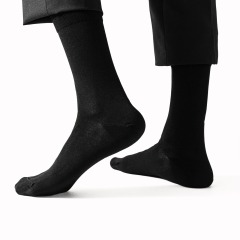 Mercerized cotton socks for men