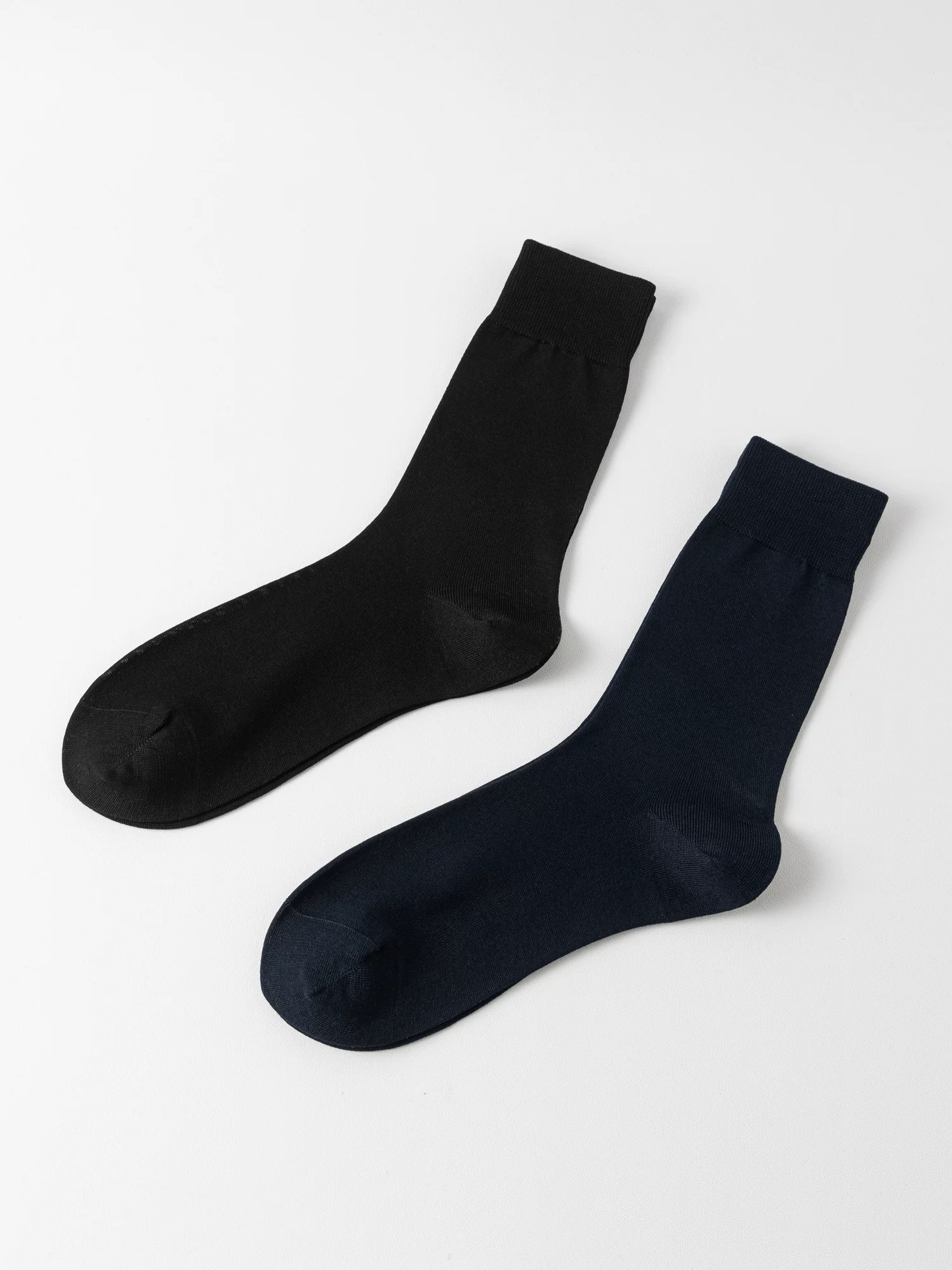 Mercerized cotton socks for men