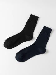 Mercerized cotton socks for men