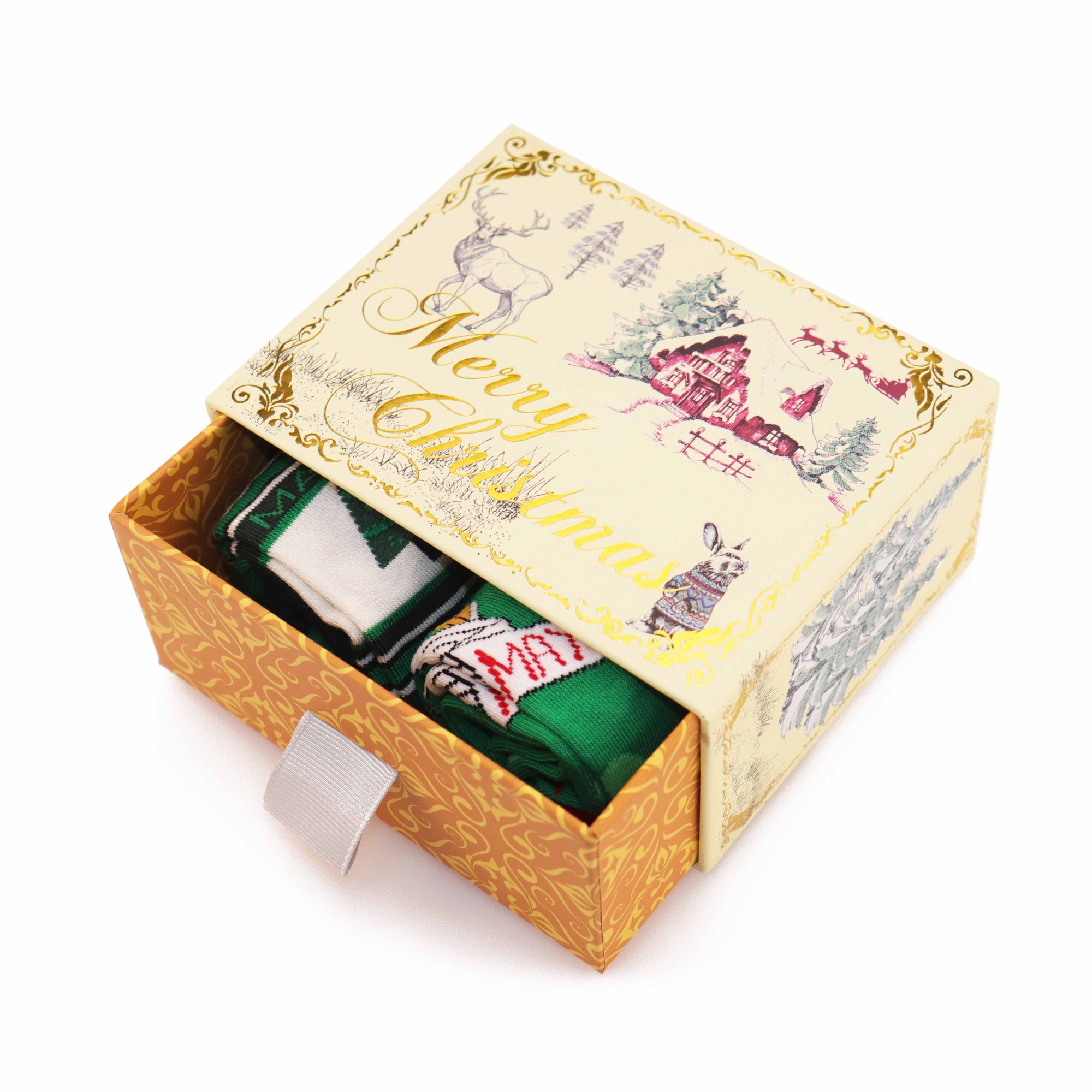 Pull-out drawer hard paper box