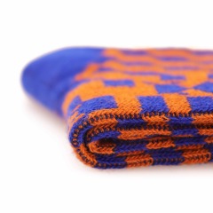 Retro jacquard socks