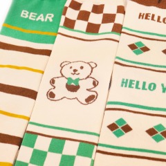 Cute bear socks