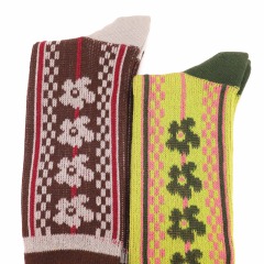 Little flower blooming socks