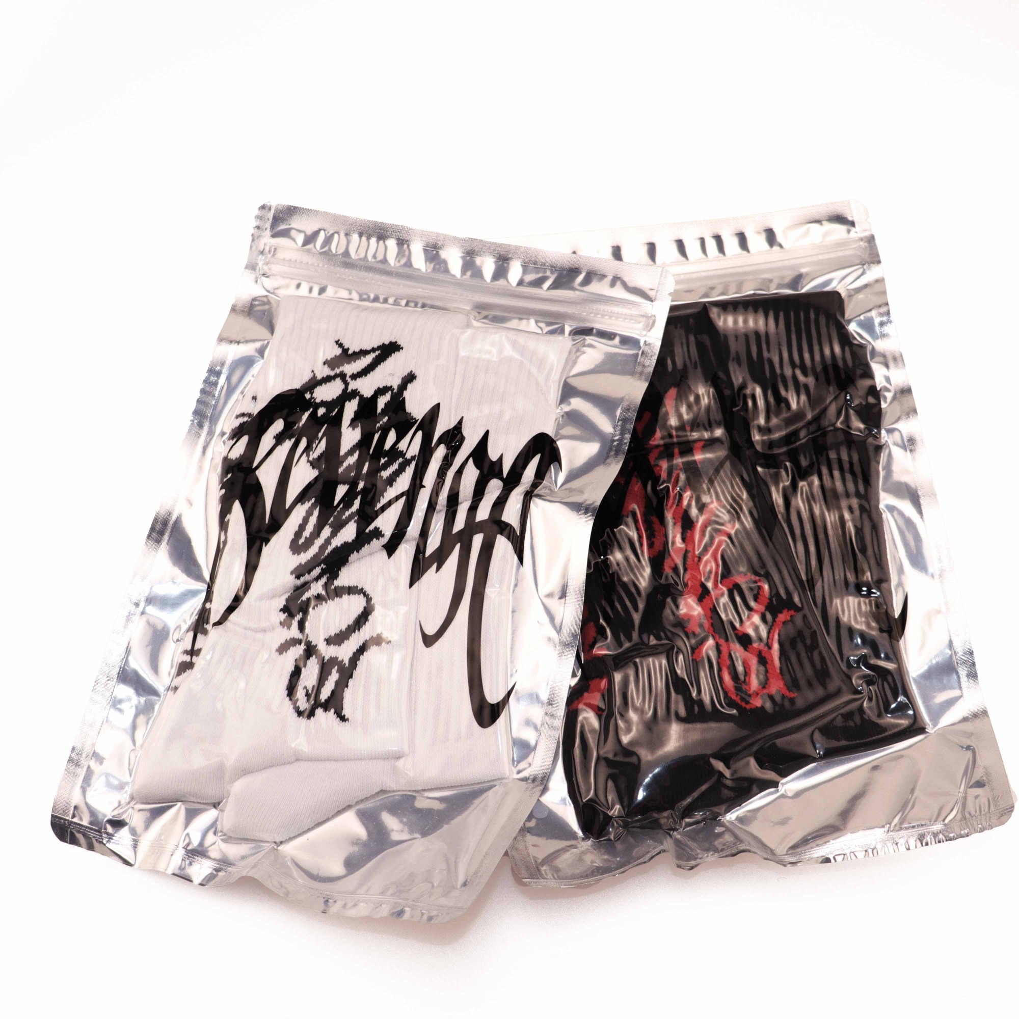 Vacuum laser plastic bag