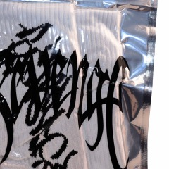 Vacuum laser plastic bag