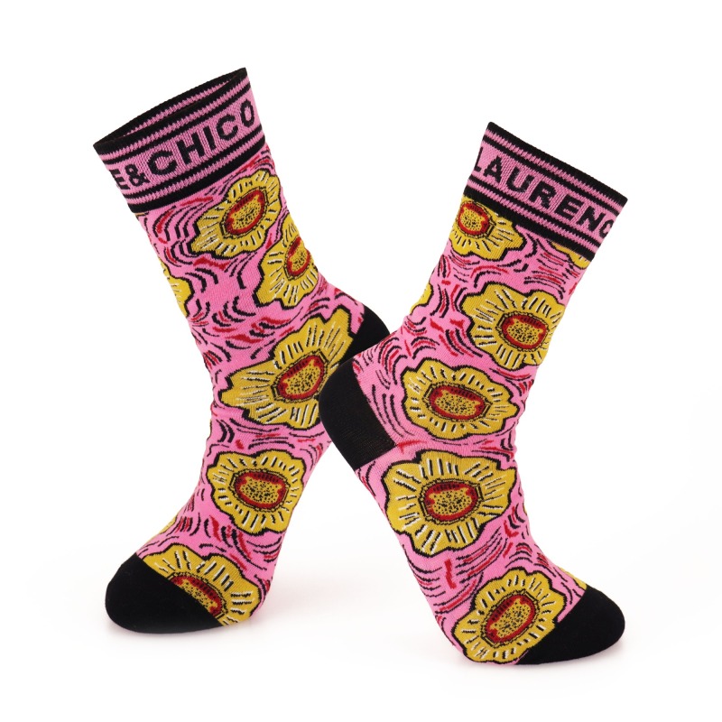 Passion Flowers Socks