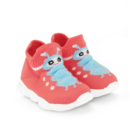 Caterpillar baby sock shoe