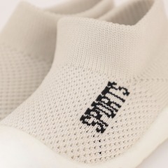 Knitted baby sock shoe