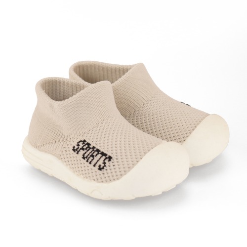 Knitted baby sock shoe