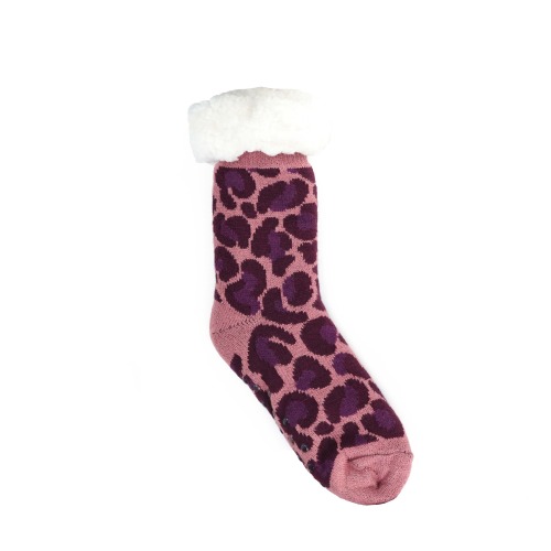 Thick Leopard Grain Socks