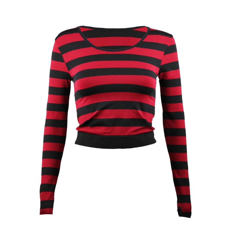 Black&Red Long Sleeves Shirt