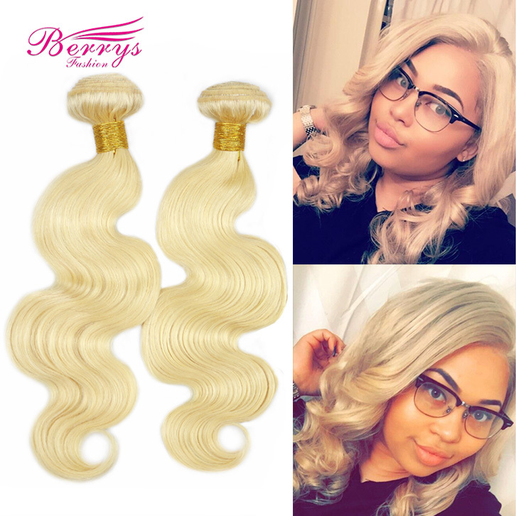 Body Wave 613 Yellow Band  Virgin Human Hair 2pc Soft Shiny Smooth Human Hair