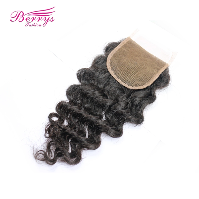 10-20inch 4*4 transparent Closure Loose Wave with Baby Hair  100% Unprocessed Virgin Human Hair