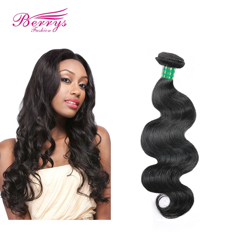 Berrys Fashion 1pc Body Wave Brazilian Virgin Hair 100% Unprocessed Virgin Human Hair Extension